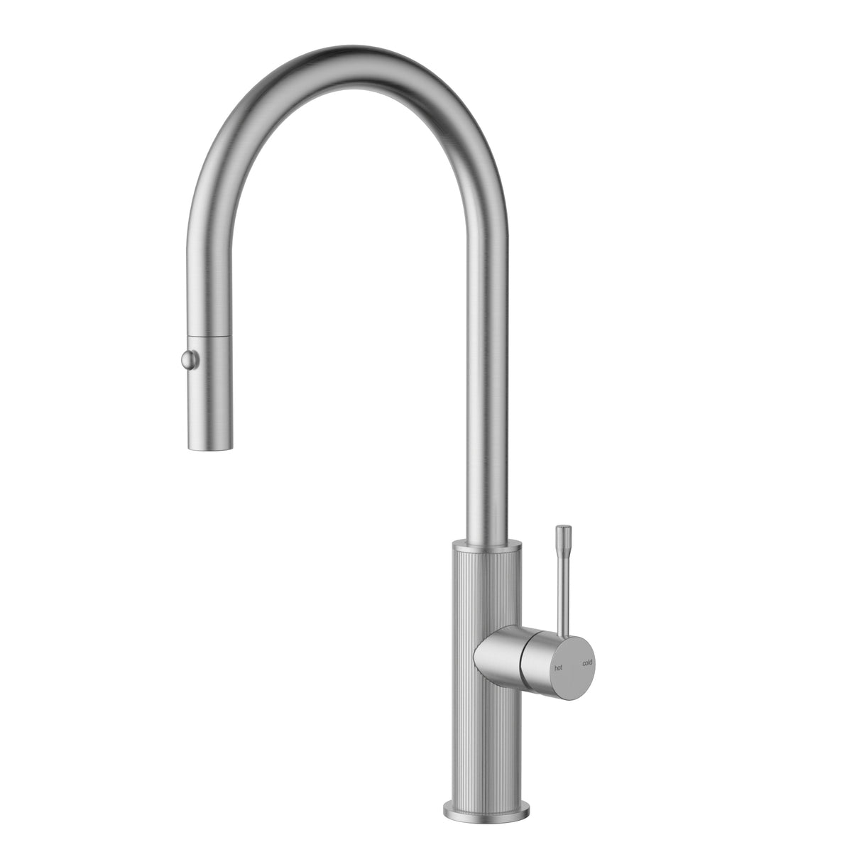 Ikon Linie Pull-Out Sink Mixer in Brushed Nickel