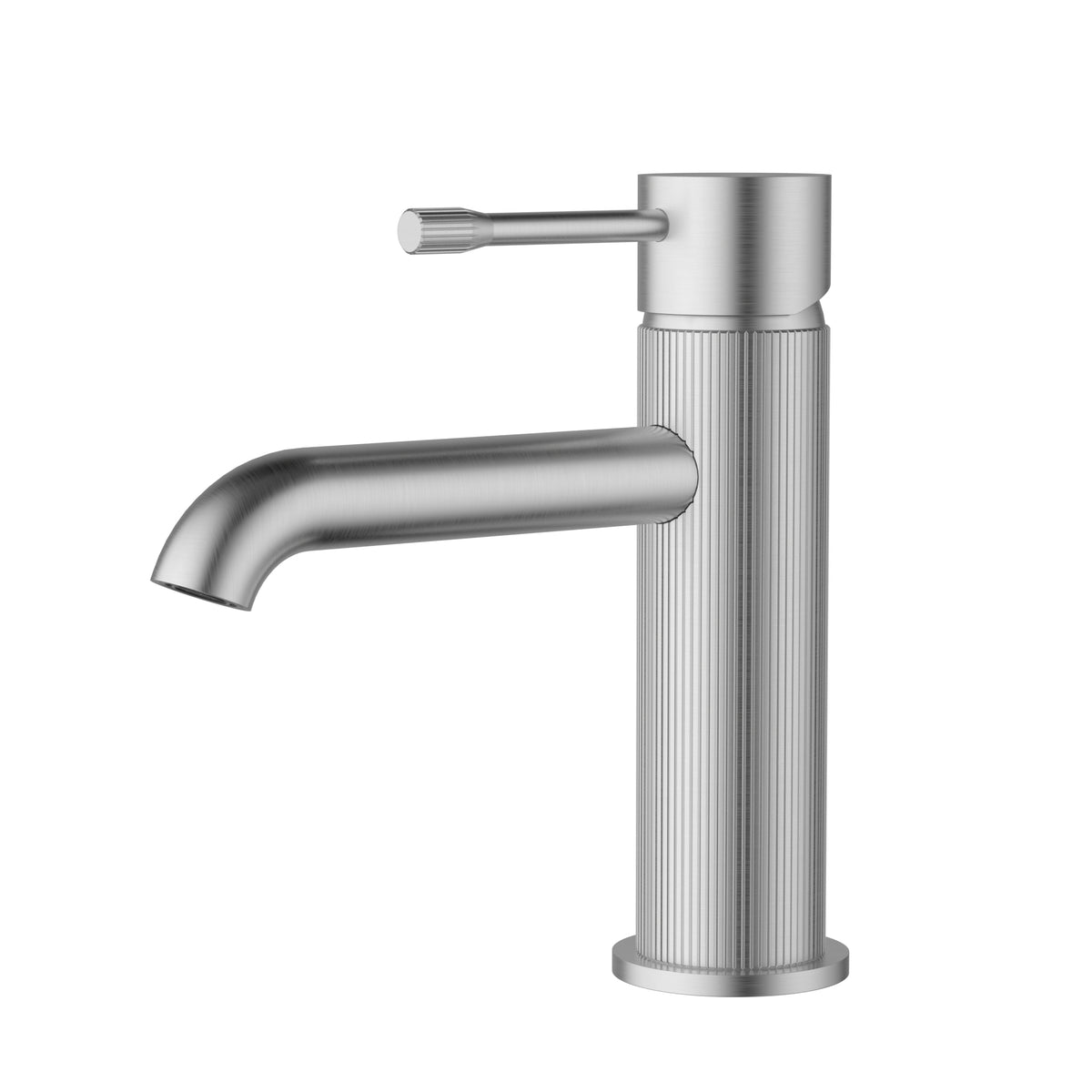 Ikon Linie Basin Mixer in Brushed Nickel