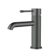 Ikon Linie Basin Mixer in Gun Metal