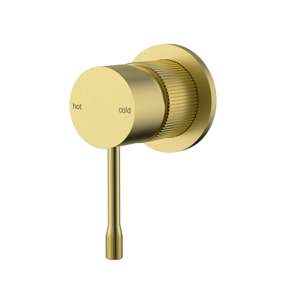 Ikon Linie Wall Mixer Trim Kit in Brushed Gold