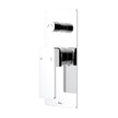 Ikon Ceram Wall Mixer Diverter in Chrome