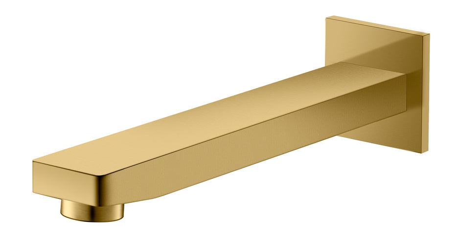 Ikon Ceram Spout in Brushed Gold
