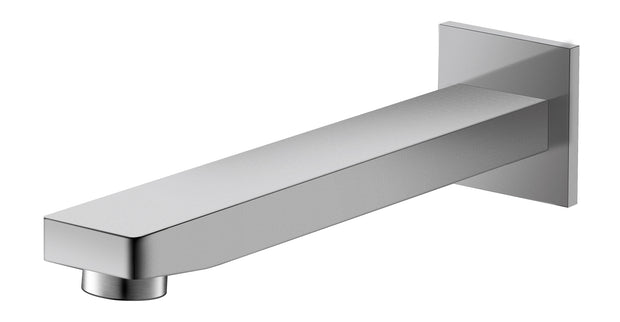 Ikon Ceram Spout in Brushed Nickel