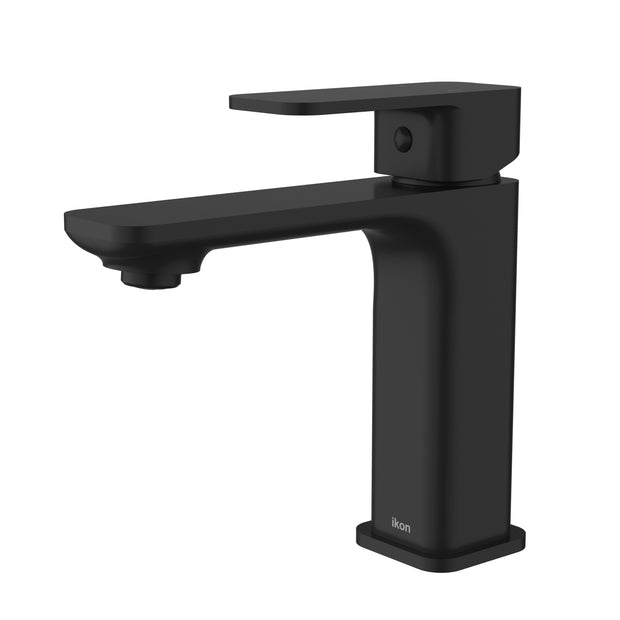 Ikon Seto Basin Mixer in Matte Black