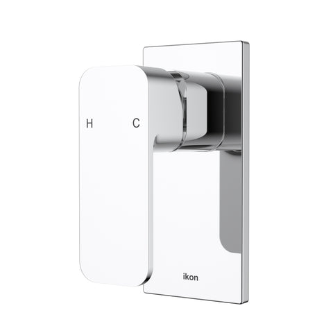 Ikon Seto Wall Mixer in Chrome