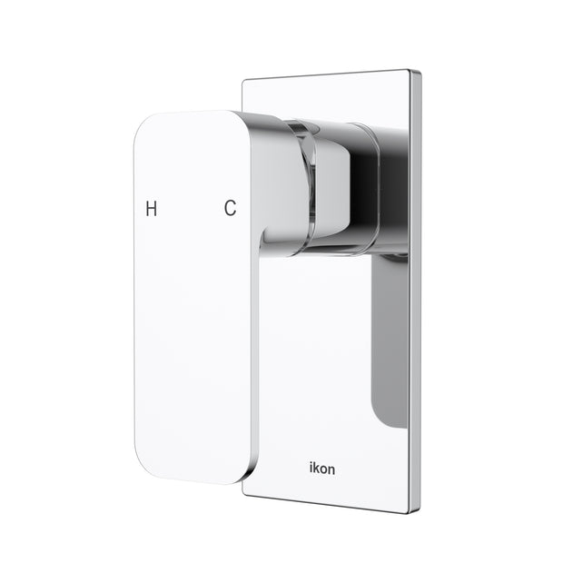 Ikon Seto Wall Mixer in Chrome