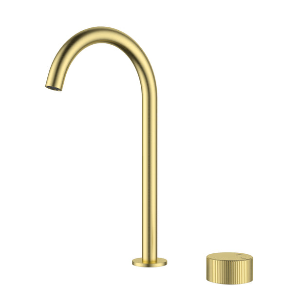 Ikon Soko Hob Sink Mixer in Brushed Gold