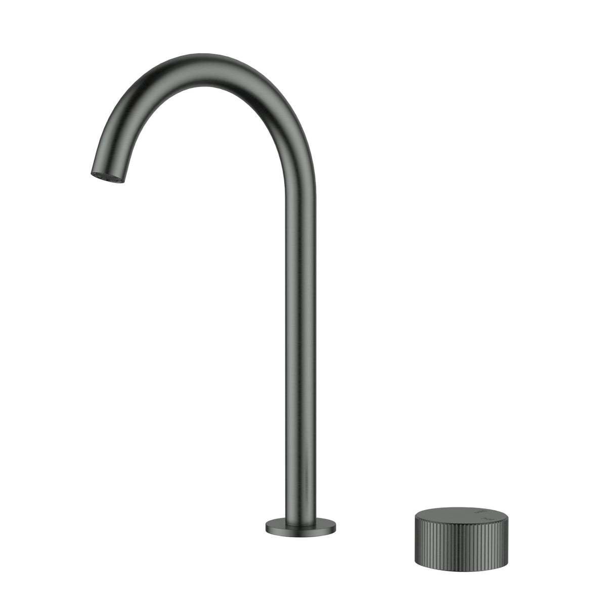 Ikon Soko Hob Sink Mixer in Gun Metal