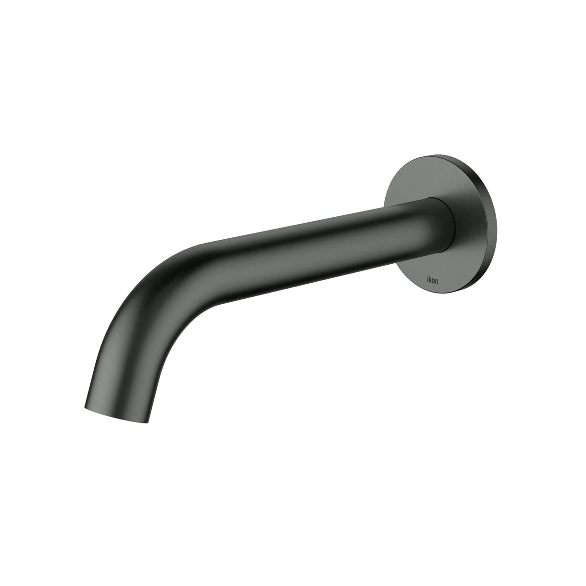 Ikon Soko Spout Curved in Gun Metal