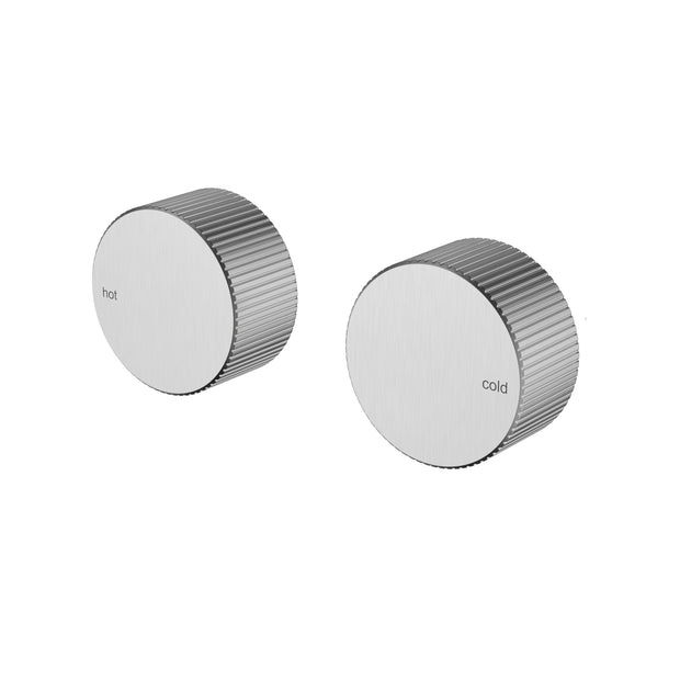 Ikon Soko 1/4 Turn Ceramic Disc Wall Top Assembly in Brushed Nickel