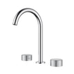 Ikon Soko 1/4 Turn Ceramic Disc Basin Set in Chrome