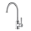 Ikon Clasico Sink Mixer Gooseneck in Chrome