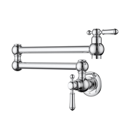 Ikon Clasico Pot Filler in Chrome