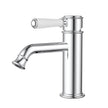 Ikon Clasico Basin Mixer with Ceramic Handle in Chrome