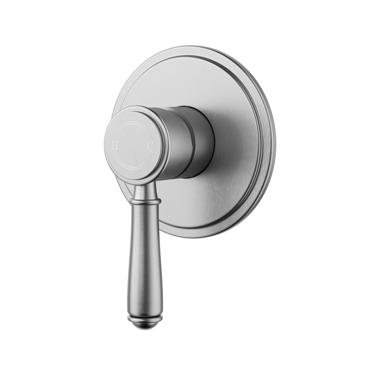 Ikon Clasico Wall Mixer Trim Kit in Brushed Nickel