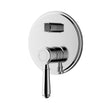 Ikon Clasico Wall Mixer Diverter Trim Kit in Chrome