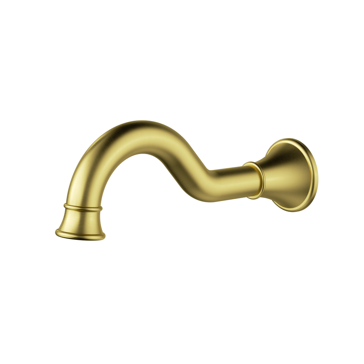 Ikon Clasico Spout in Brushed Gold