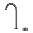 Ikon Hali Hob Sink Mixer in Gun Metal