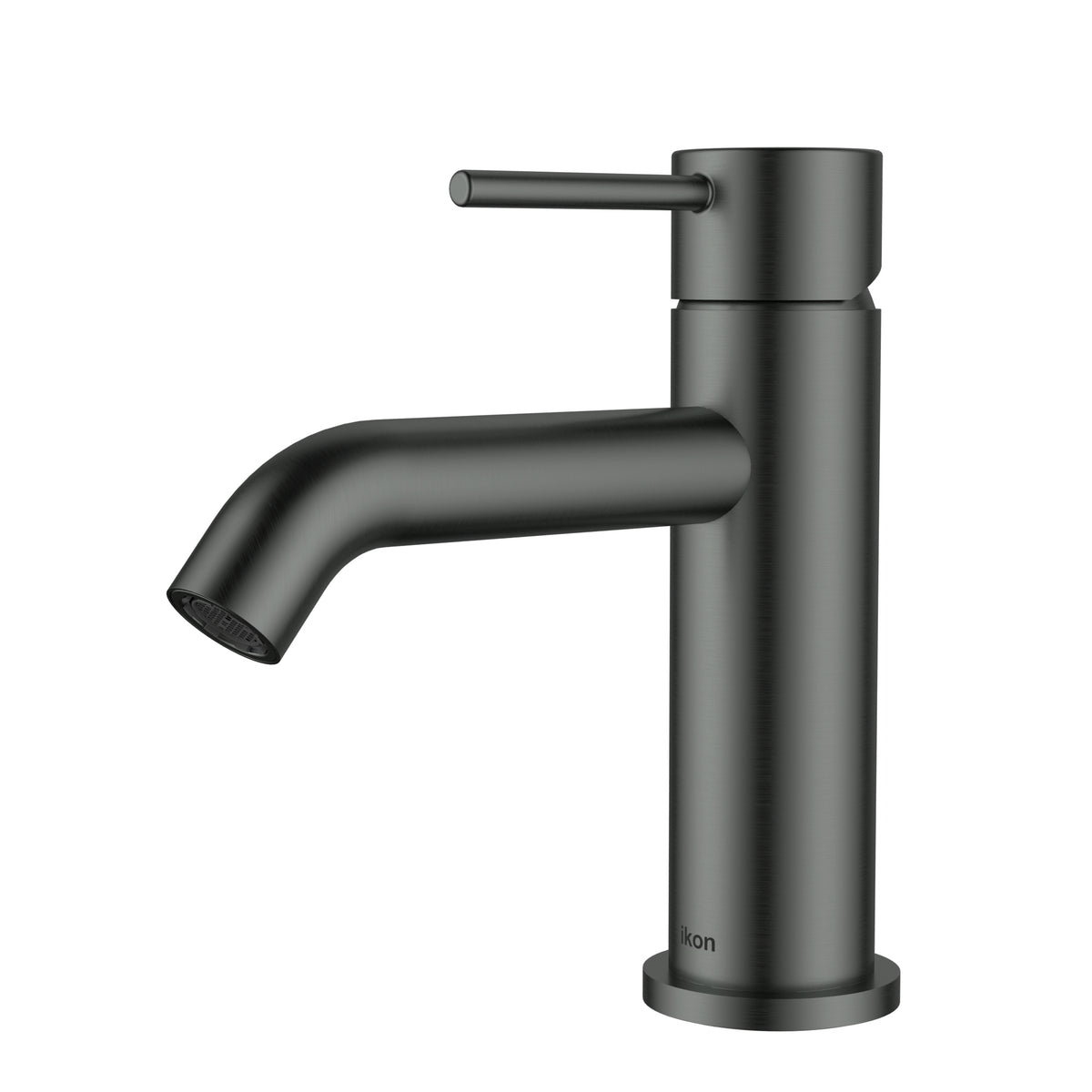 Ikon Hali Basin Mixer in Gun Metal