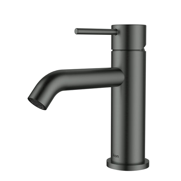 Ikon Hali Basin Mixer in Gun Metal