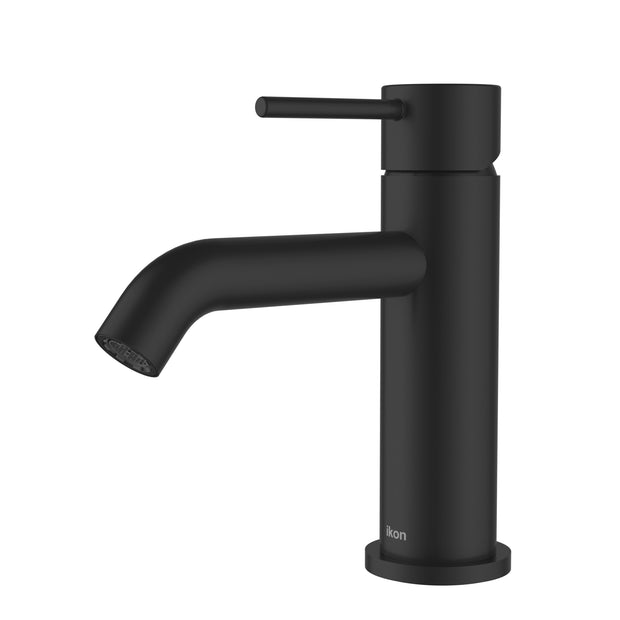 Ikon Hali Basin Mixer in Matte Black