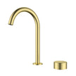 Ikon Hali Hob Basin Mixer in Brushed Gold