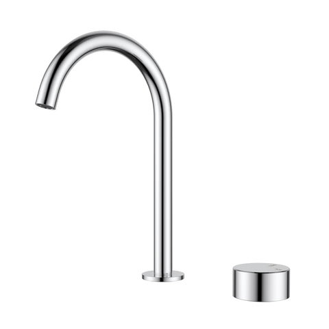 Ikon Hali Hob Basin Mixer in Chrome