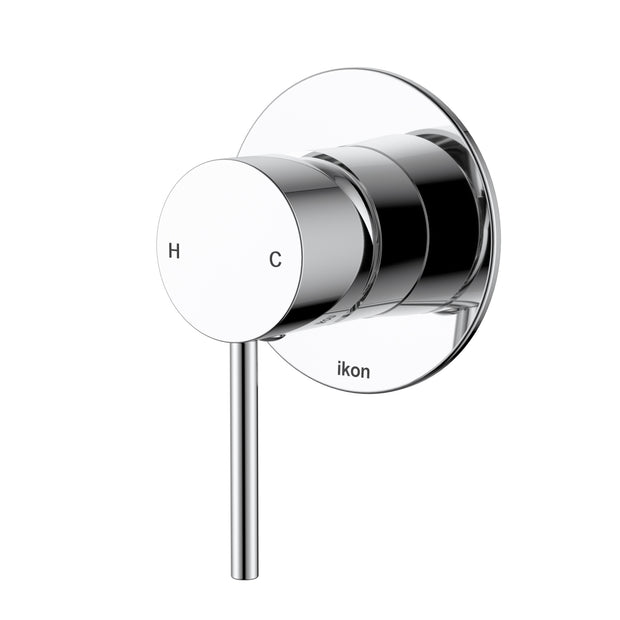 Ikon Hali Wall Mixer in Chrome