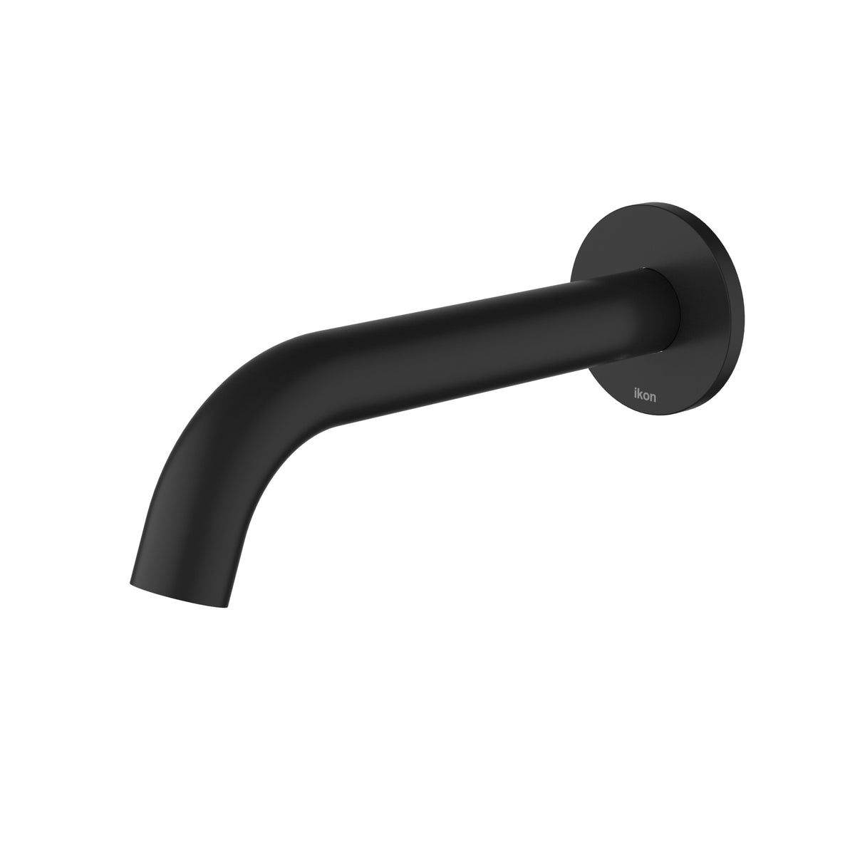 Ikon Hali Spout Curved in Matte Black