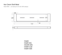 Ceram Shelf Metal line drawing