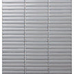 Japanese Traces Dove Grey Gloss Porcelain Mosaic tile