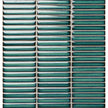 Japanese Traces Emerald Green Gloss Porcelain Mosaic tile