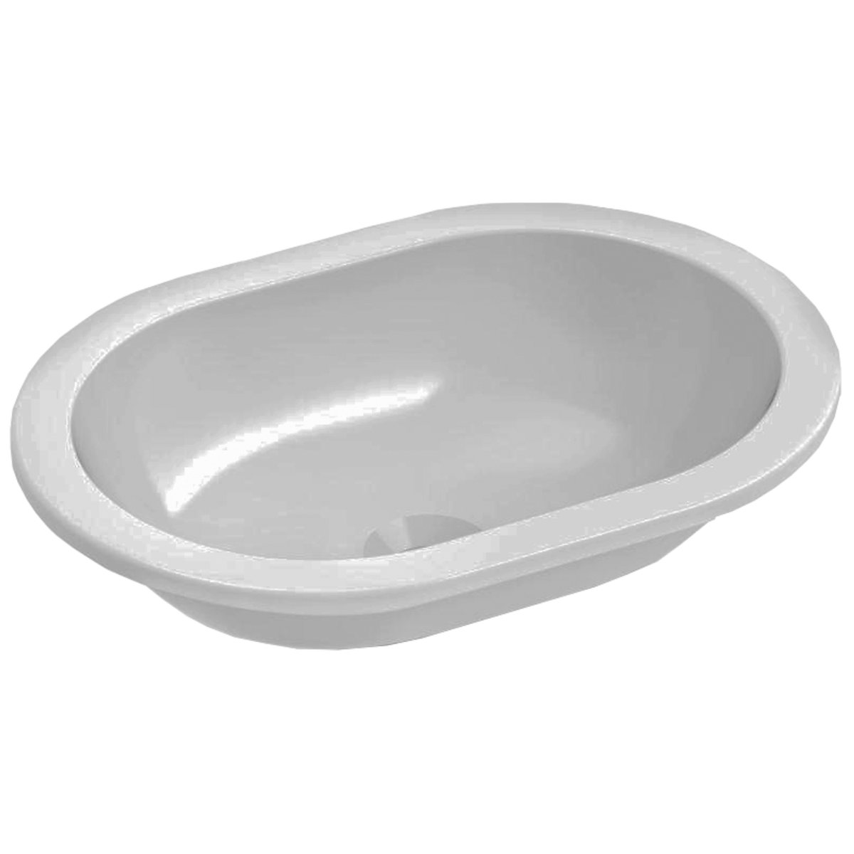 Johnson Suisse Emilia Oval Vanity Basin 430 x 310