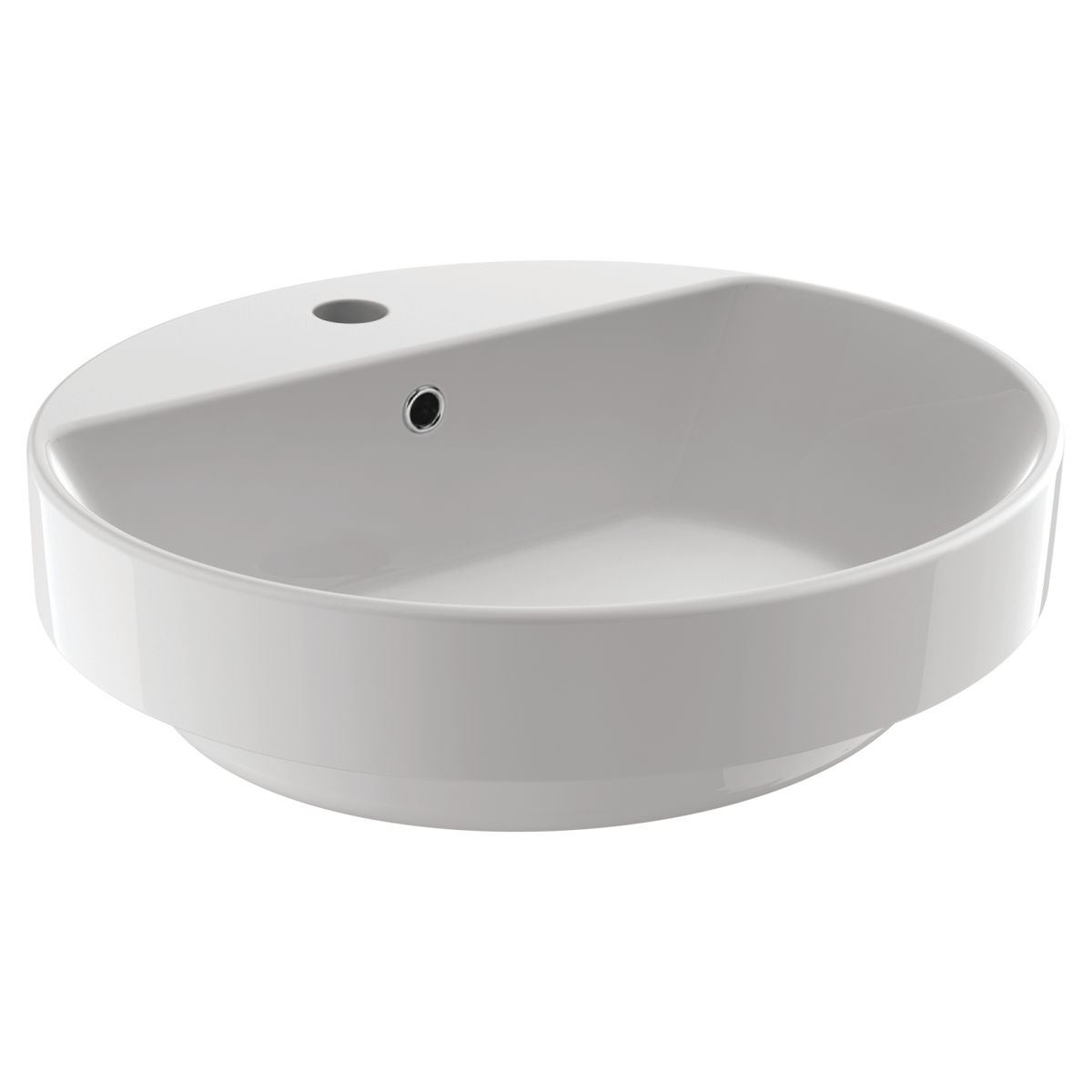 Johnson Suisse Gemelli Oval Semi Inset Basin 450 x 410