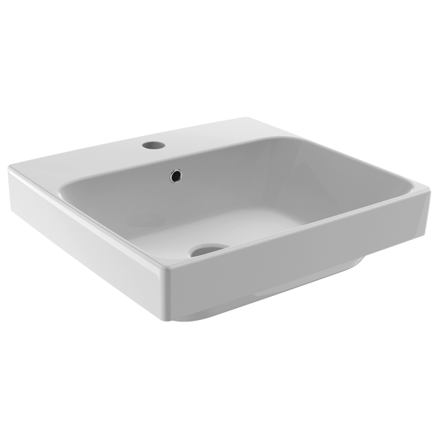 Johnson Suisse Gemelli Rectangular Semi Inset Basin 450 x 410