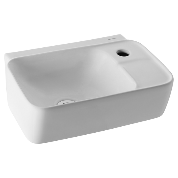 Johnson Suisse Gemelli Compact Wall Basin 400 x 290