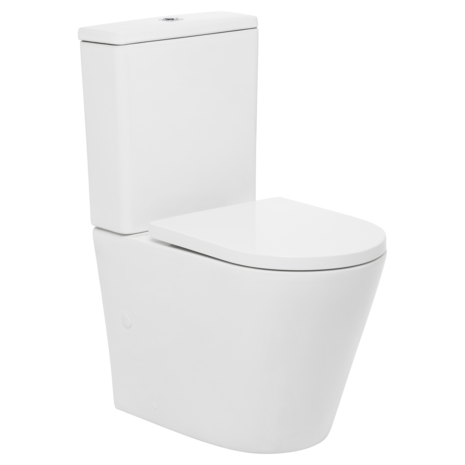 Johnson Suisse Venezia Compact Tornado Flush To Wall Toilet Suite