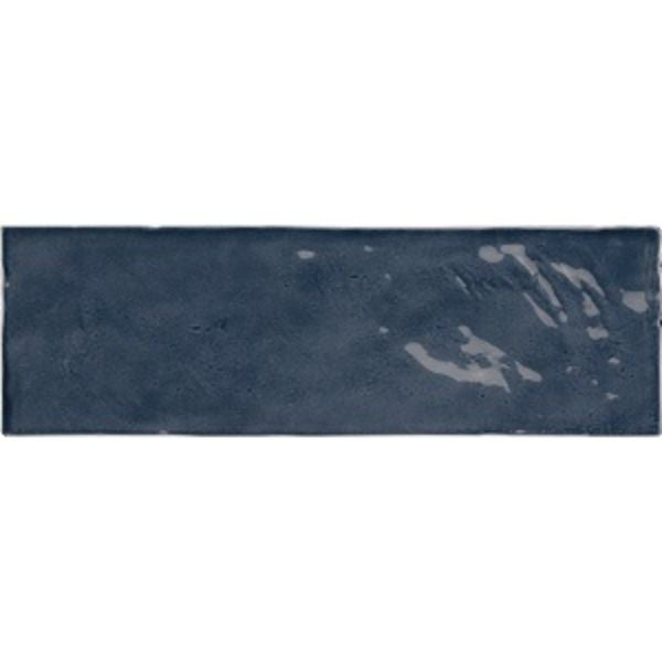 La Riviera Blue Reef Gloss Ceramic Subway Tiles tile