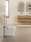 Lafeme Autolux smart toilet in a styled bathroom