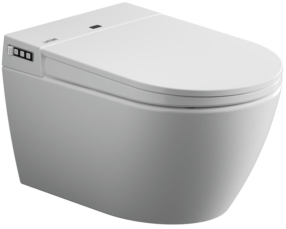 Lafeme Sesto smart toilet on white background