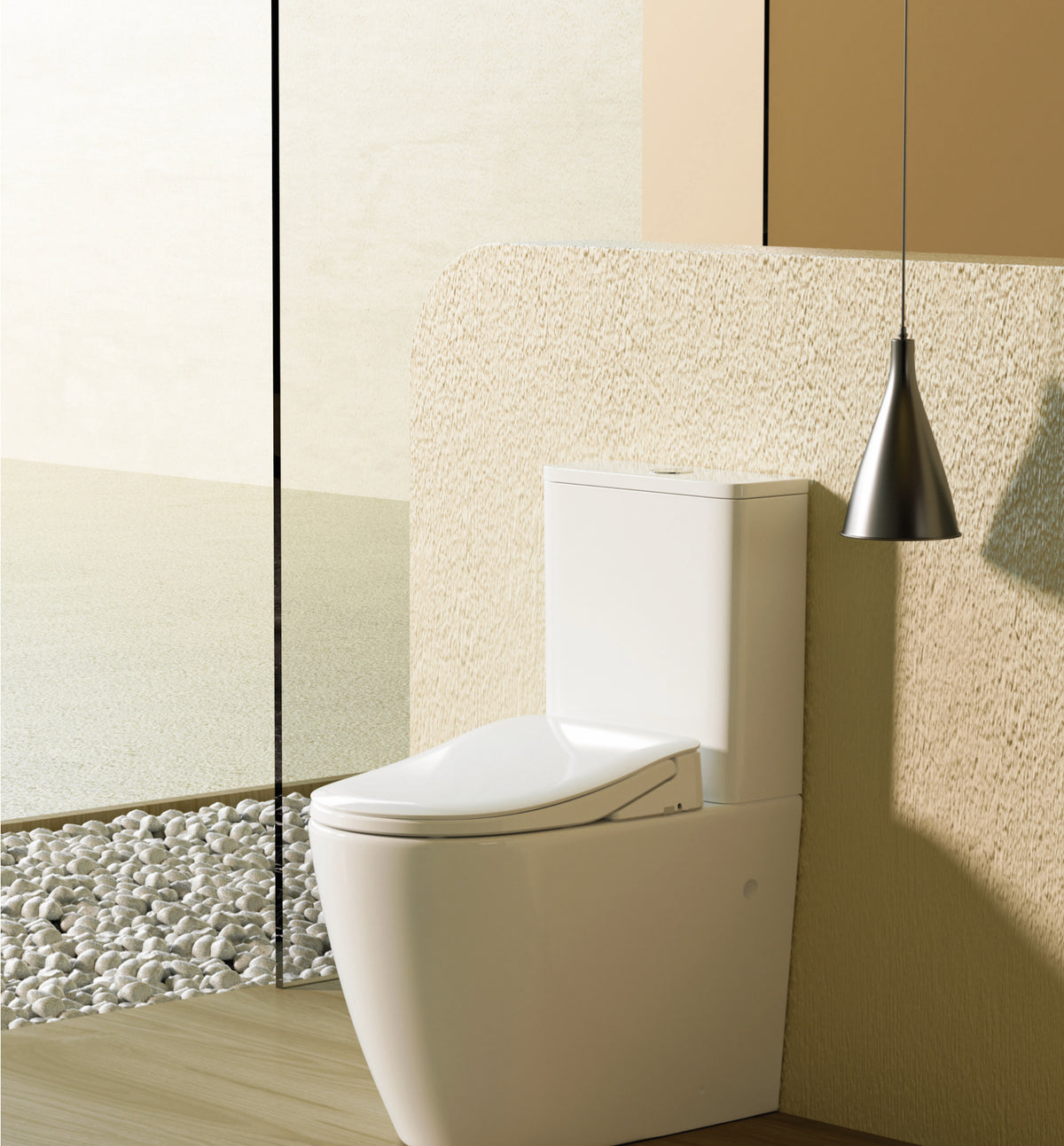 Lafeme Thea Luxury Vega smart toilet suite in a bathroom