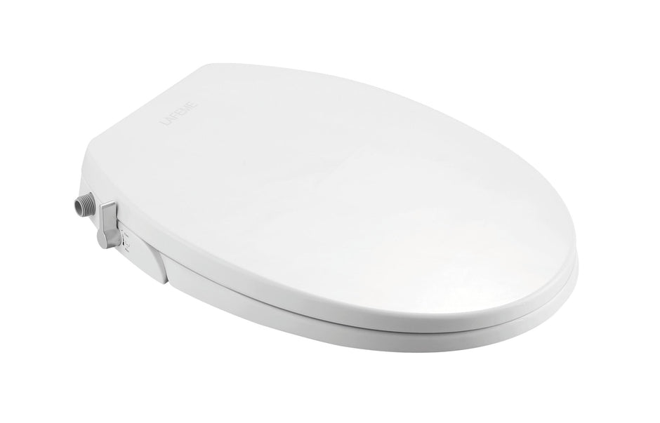 Lafeme Vera non electric bidet seat on white background