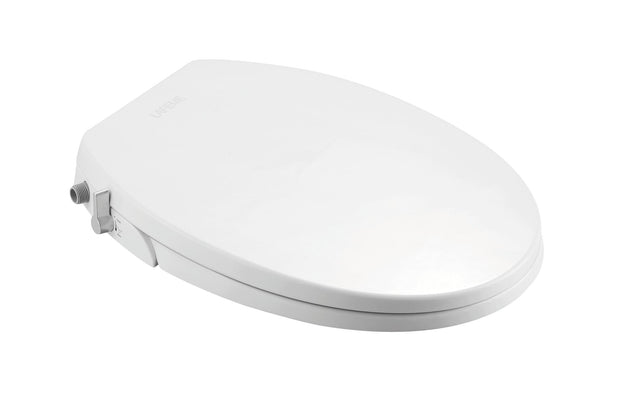 Lafeme Vera non electric bidet seat on white background