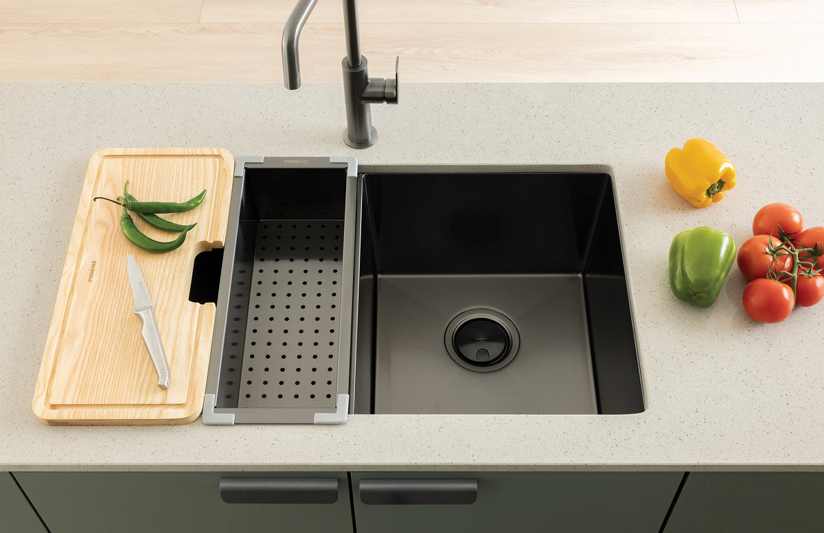 Phoenix Small Chopping Board 435mm x 202mm sink accessory