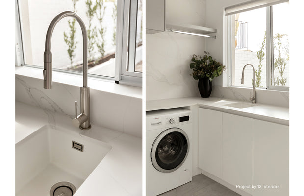 5000 Series Single Bowl Sink - Matte White
