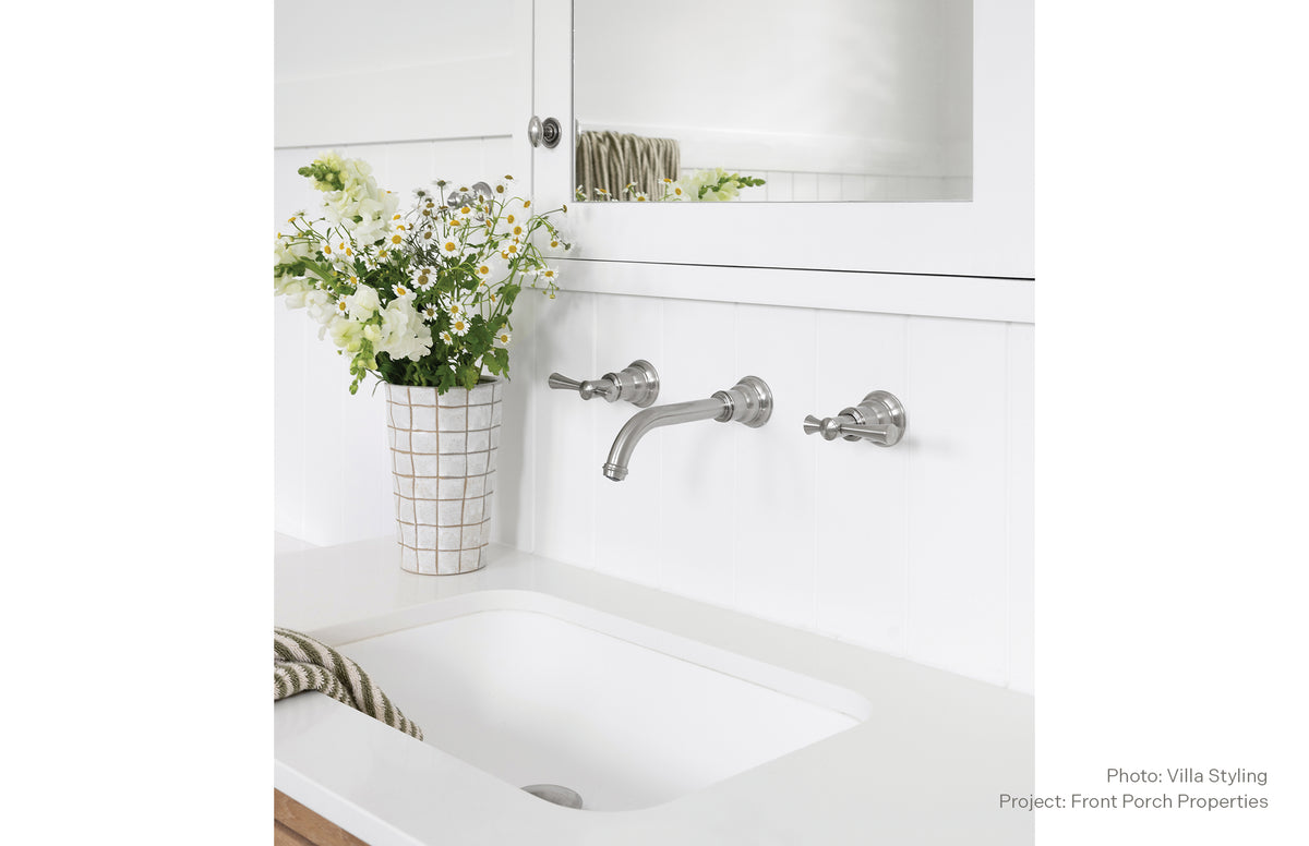 Cromford Wall Basin/Bath Set 180mm