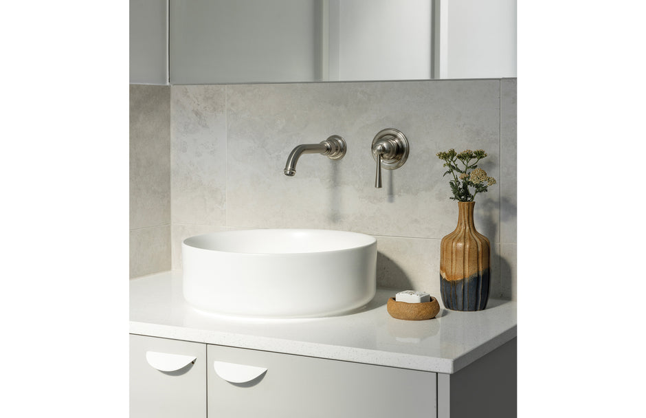 Cromford SwitchMix Wall Basin/Bath Mixer Set 180mm Trim Kit Only