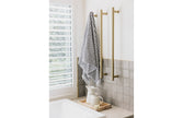 Heated Triple Towel Rail Round 800mm