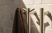 Heated Triple Towel Rail Round 600mm