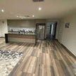 Linear Cinta Semi Polished Timber Look Porcelain Tiles 200x1200mm in a room setting